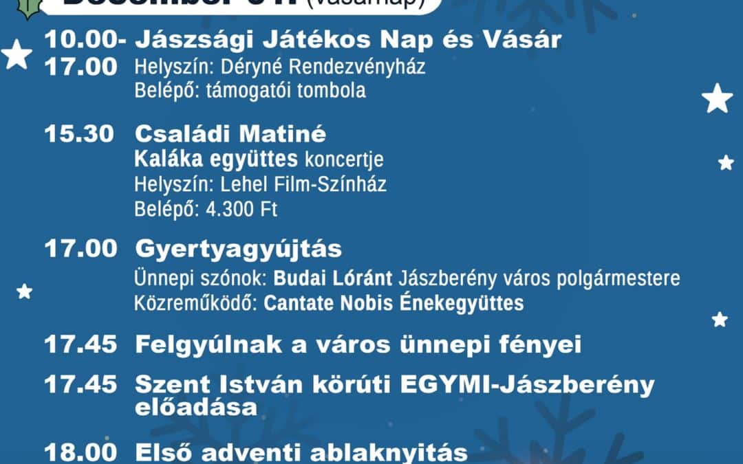 1. adventi gyertyagyújtás
